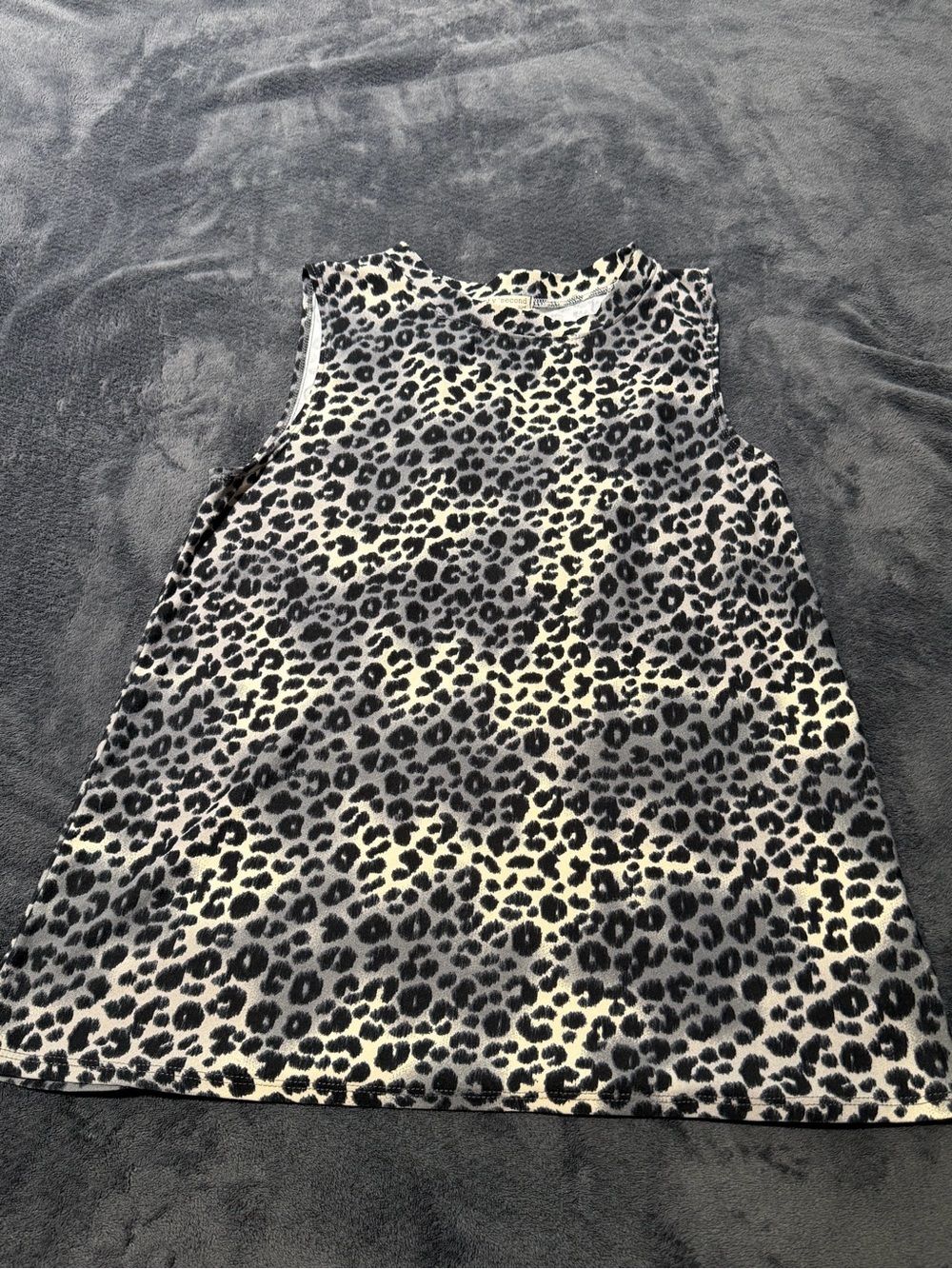 twenty second Black & Cream Leopard Print Top